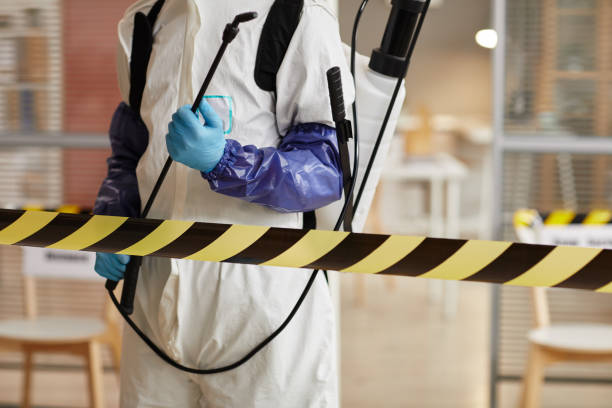 Professional Biohazard Cleanup technician working in Jeffersonville, IN